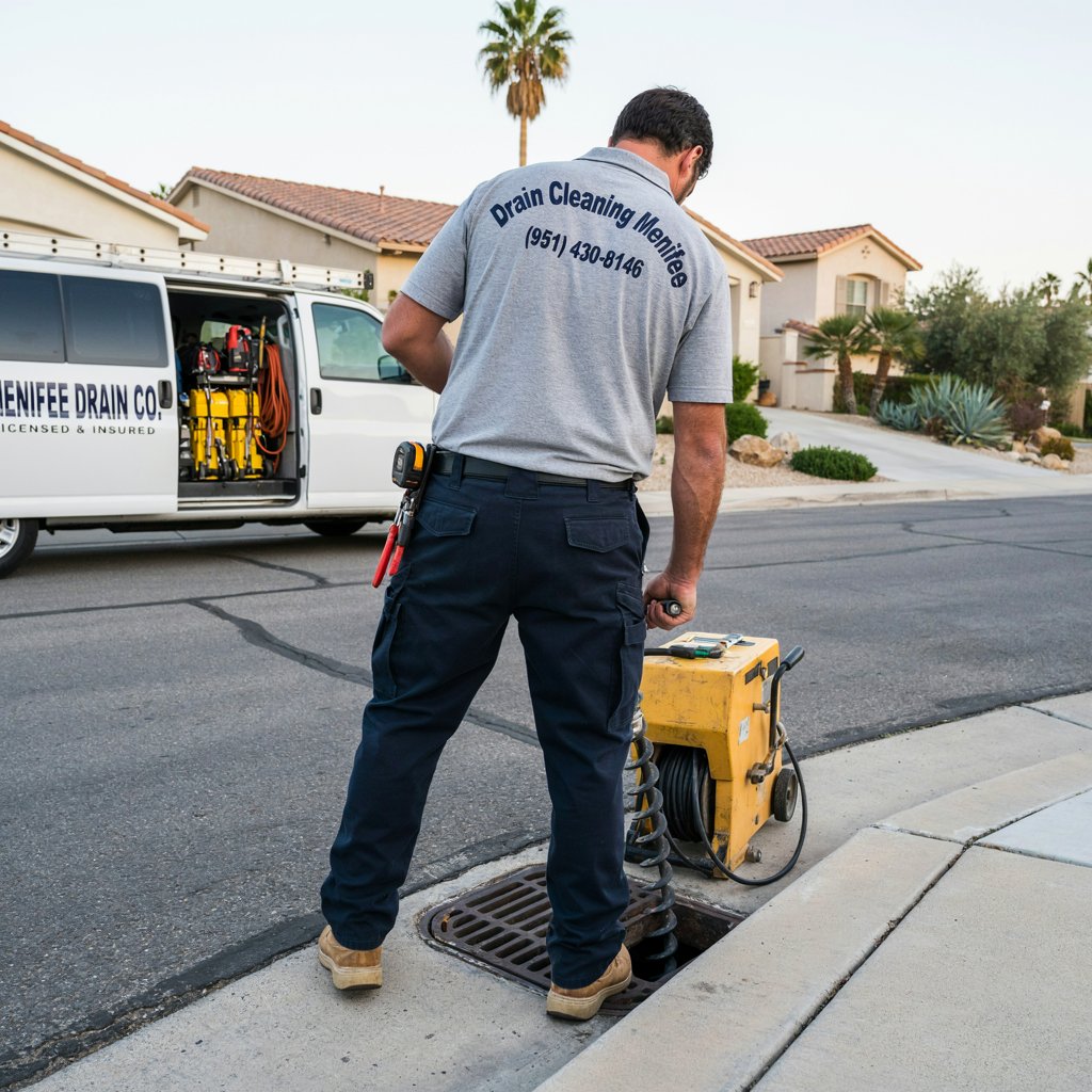 sewer line cleaning in menifee